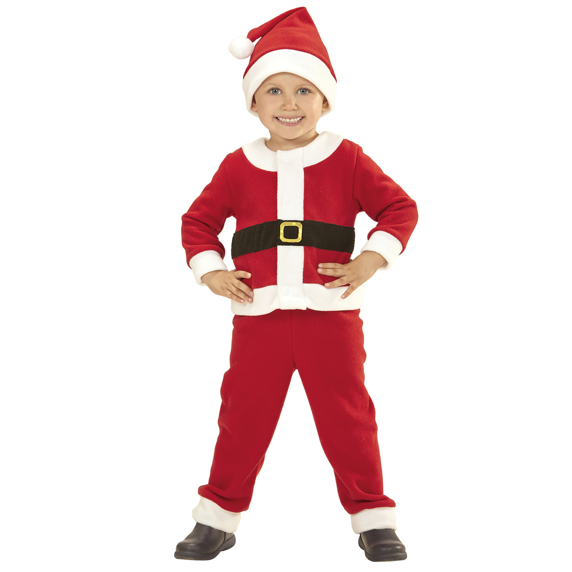 Kerstman kostuum  santa boy kind