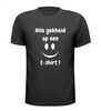 foto 1 alle gekheid op een t-shirt