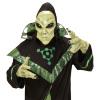 foto 2 Groen buitenaards wezen alien masker kind 