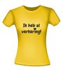 foto 16 ik heb al verkering t-shirt