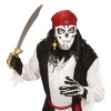 foto 2 Piraten masker schedel met baard 