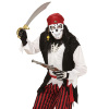 foto 3 Piraten masker schedel met baard 