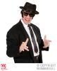 foto 5 Zwarte blues brother set hoed met bril