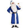 foto 3 Kerstman jas blauw de luxe lang model