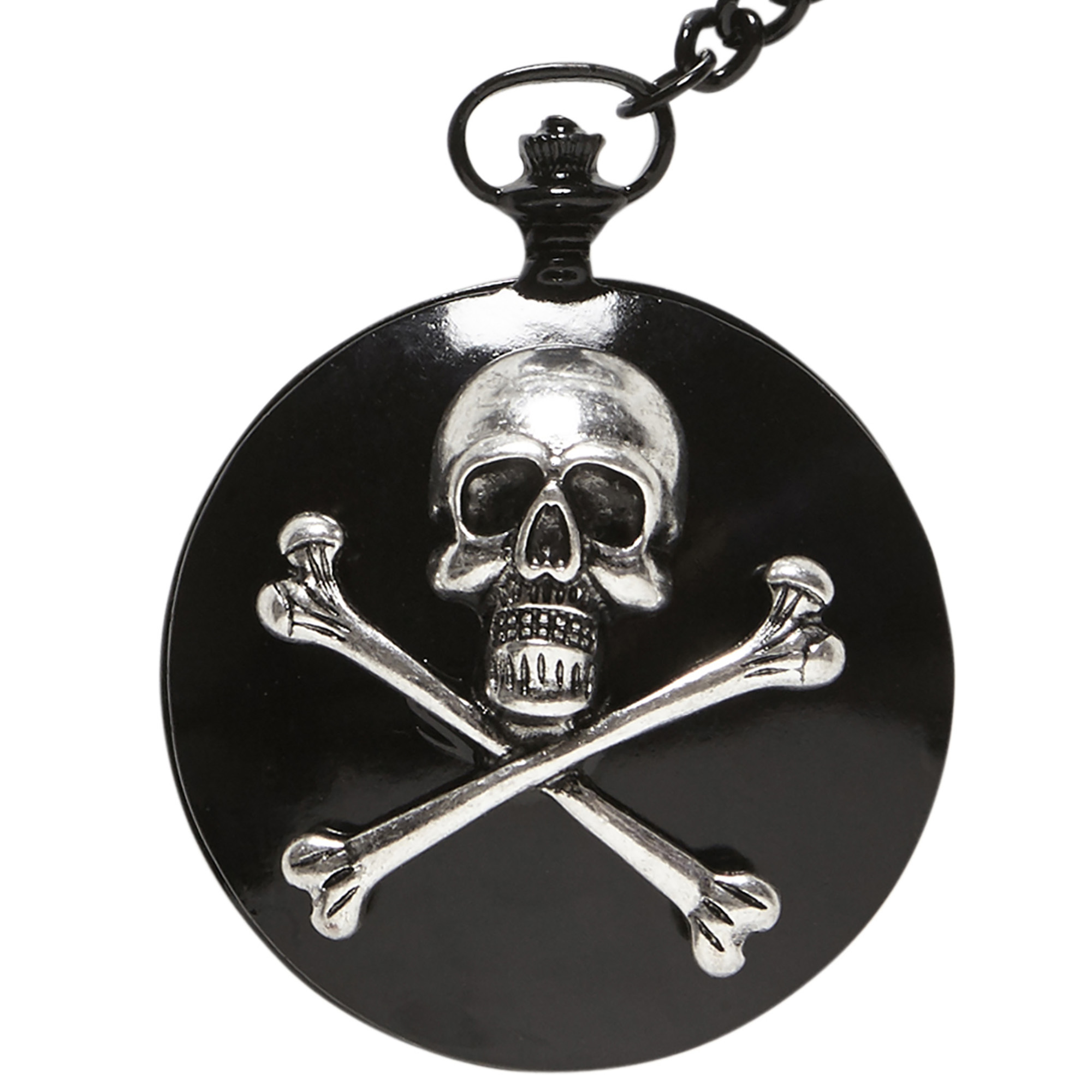 Zakhorloge piraat met schedel en ketting