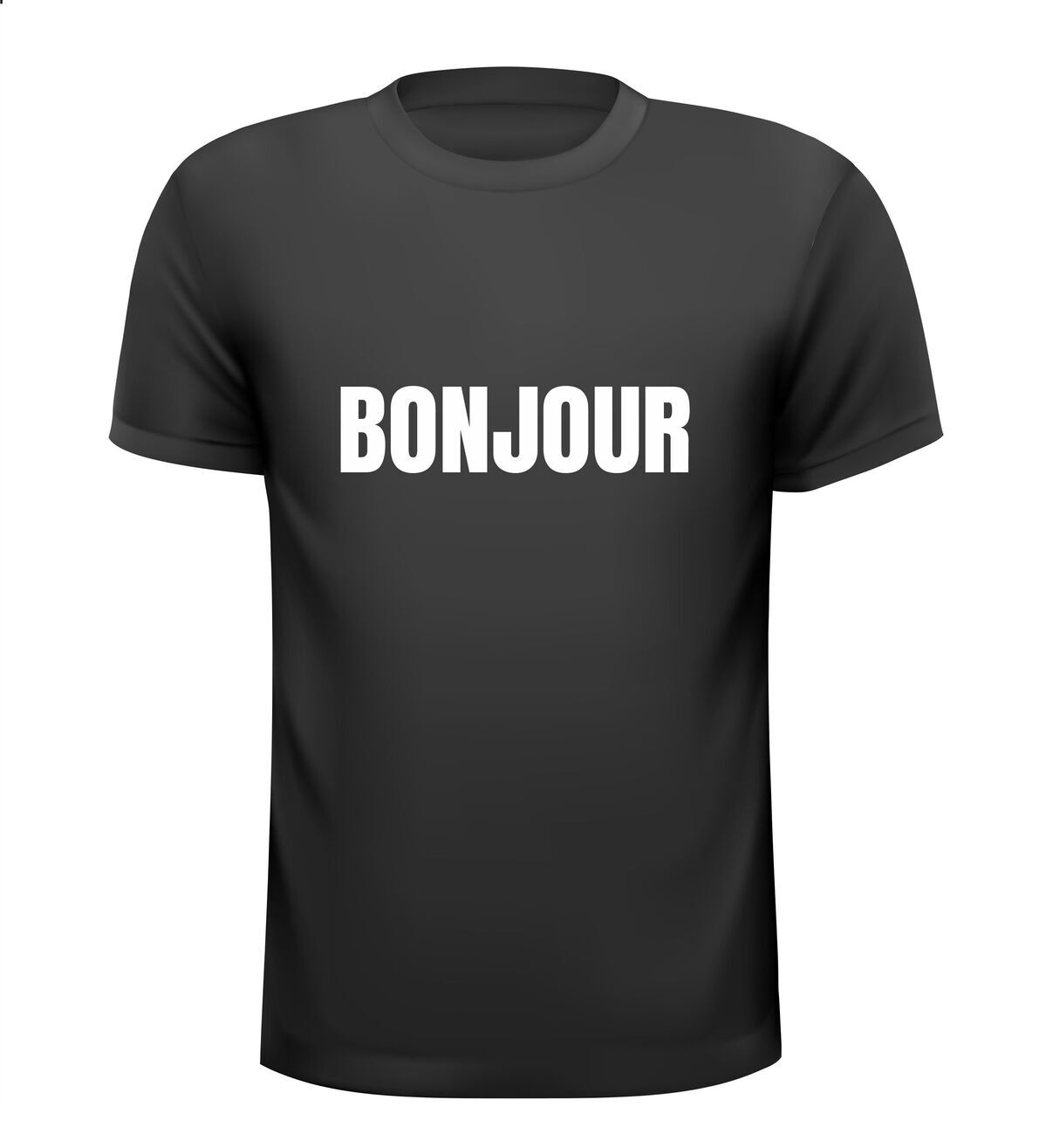 bonjour t-shirt