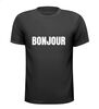 foto 1 bonjour t-shirt