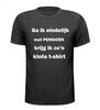 Ga ik eindelijk met pensioen krijg ik zo n klote t-shirt