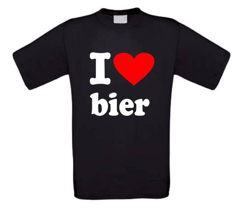 I love bier t-shirt