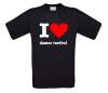 foto 1 I love dames voetbal t-shirt