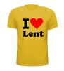 foto 11 I love Lent t-shirt