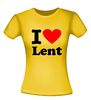 foto 12 I love Lent t-shirt