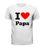 foto 9 I love papa t-shirt