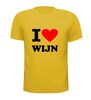 foto 11 I love wijn t-shirt