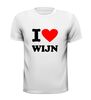 foto 9 I love wijn t-shirt