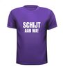 foto 3 schijt aan wa t-shirt