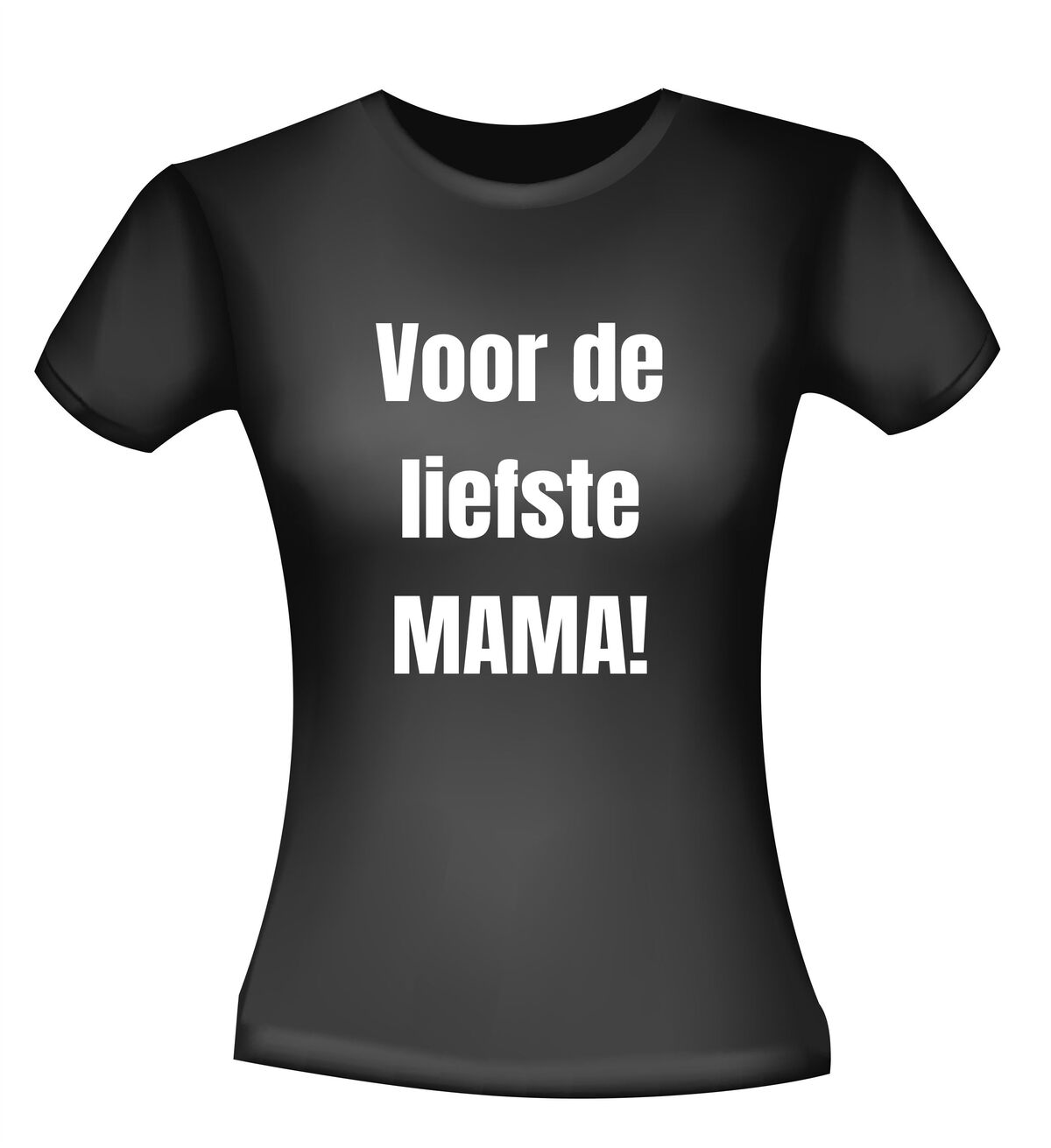 voor de liefste mama t-shirt