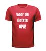 foto 4 voor de liefste opa t-shirt