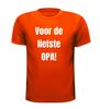 foto 5 voor de liefste opa t-shirt