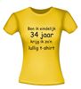 foto 16 Ben ik eindelijk 34 jaar krijg ik zo'n lullig t-shirt