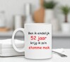 foto 2 Ben ik eindelijk 52 jaar krijg ik zo'n stomme mok