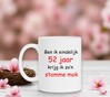 foto 4 Ben ik eindelijk 52 jaar krijg ik zo'n stomme mok