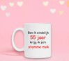 foto 3 Ben ik eindelijk 55 jaar krijg ik zo'n stomme mok
