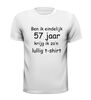foto 13 Ben ik eindelijk 57 jaar krijg ik zo'n lullig t-shirt