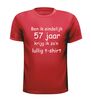 foto 7 Ben ik eindelijk 57 jaar krijg ik zo'n lullig t-shirt