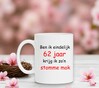 foto 4 Ben ik eindelijk 62 jaar krijg ik zo'n stomme mok