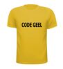 foto 1 code geel t-shirt
