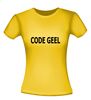 foto 2 code geel t-shirt