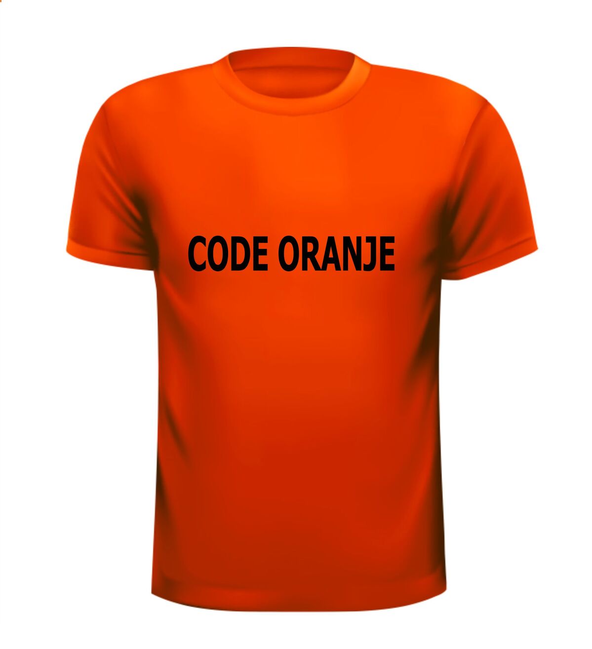 code oranje t-shirt