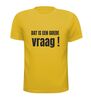 foto 15 dat is een goede vraag t-shirt
