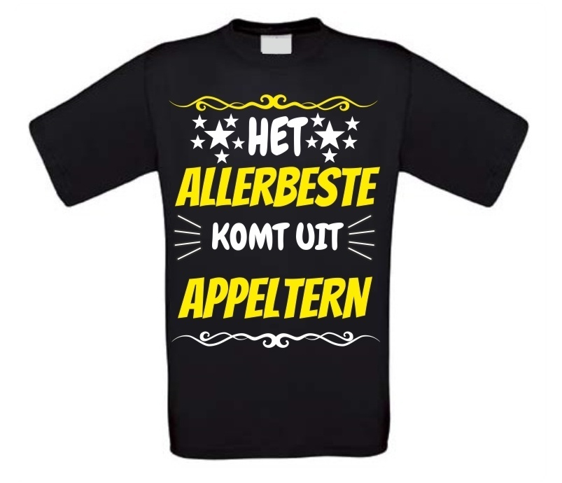 Het allerbeste komt uit Appeltern t-shirt
