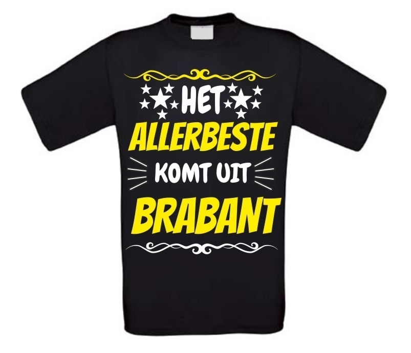 Het allerbeste komt uit Brabant t-shirt