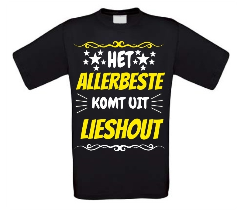 Het allerbeste komt uit Lieshout t-shirt