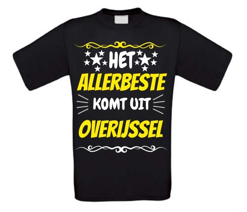 Het allerbeste komt uit Overijssel t-shirt