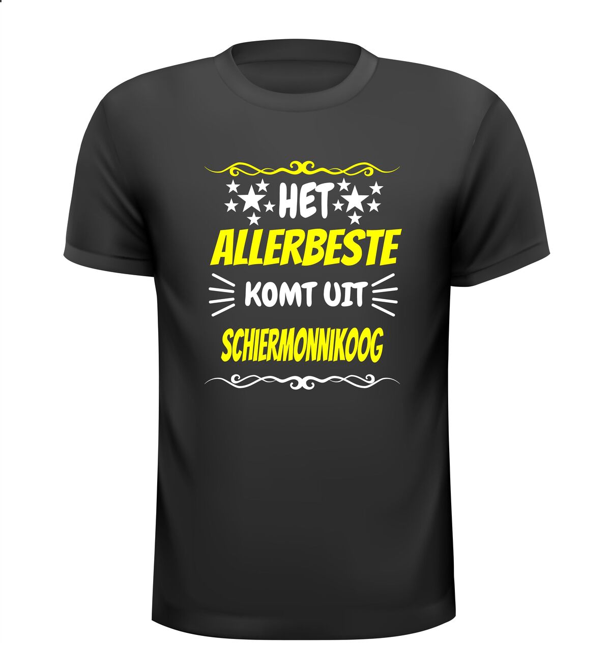 Het allerbeste komt uit Schiermonnikoog t-shirt