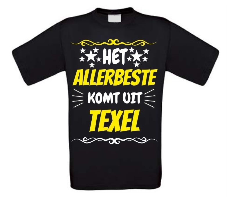 Het allerbeste komt uit Texel t-shirt