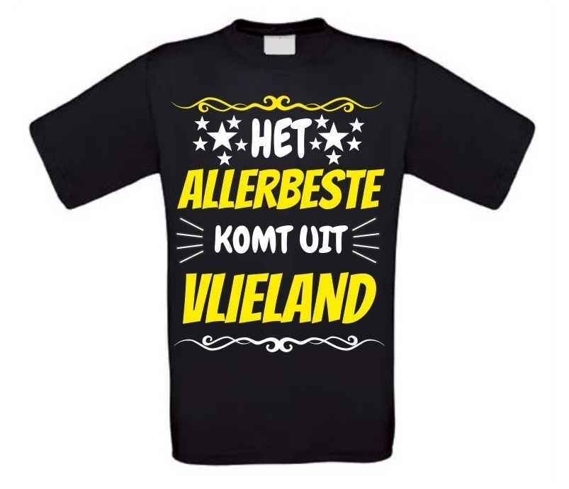 Het allerbeste komt uit Vlieland t-shirt