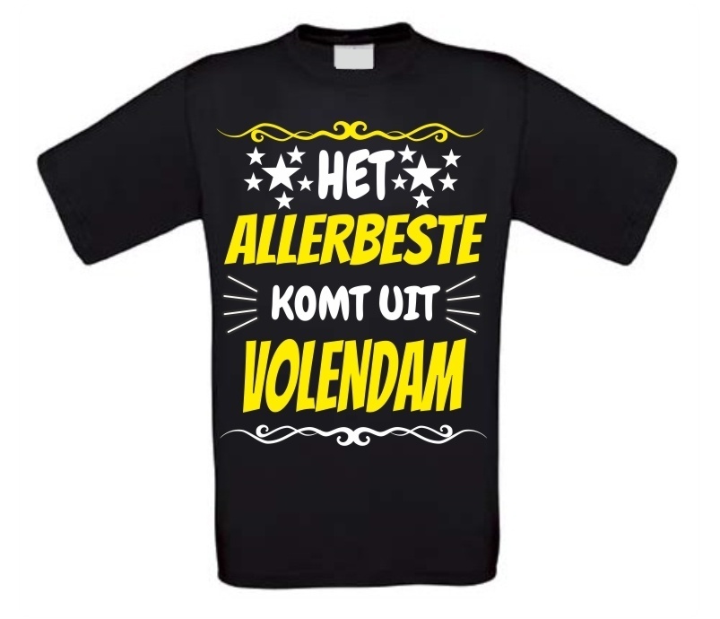 Het allerbeste komt uit Volendam t-shirt