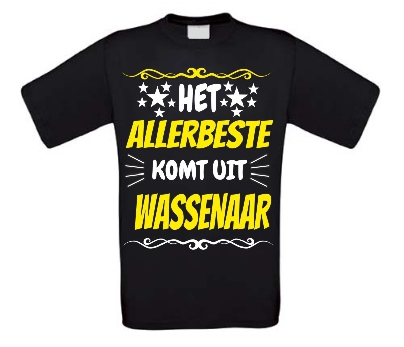 Het allerbeste komt uit Wassenaar t-shirt