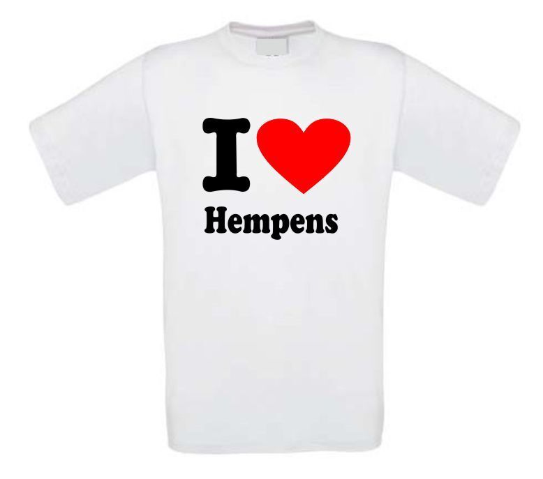I love Hempens t-shirt