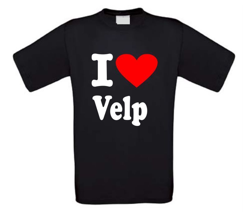 I love Velp t-shirt