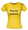 foto 16 Ik ga met pensioen t-shirt