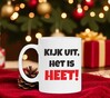 foto 4 kijk uit het is heet mok