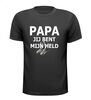 papa is mijn held op sokken t-shirt