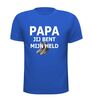 foto 3 papa is mijn held op sokken t-shirt