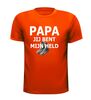 foto 5 papa is mijn held op sokken t-shirt
